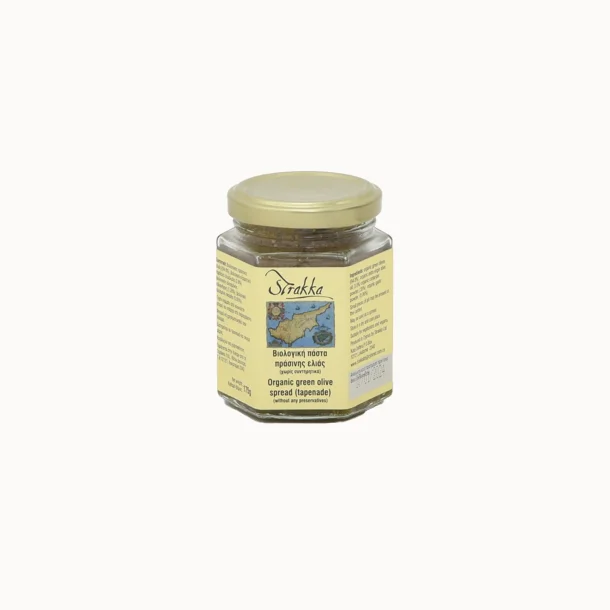 �kologisk Gr�n Oliven Tapenade 