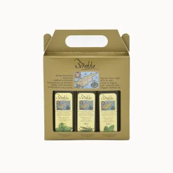 kologisk Ekstra Jomfru Olivenolie med Basilikum - Oregano - Rosmarin